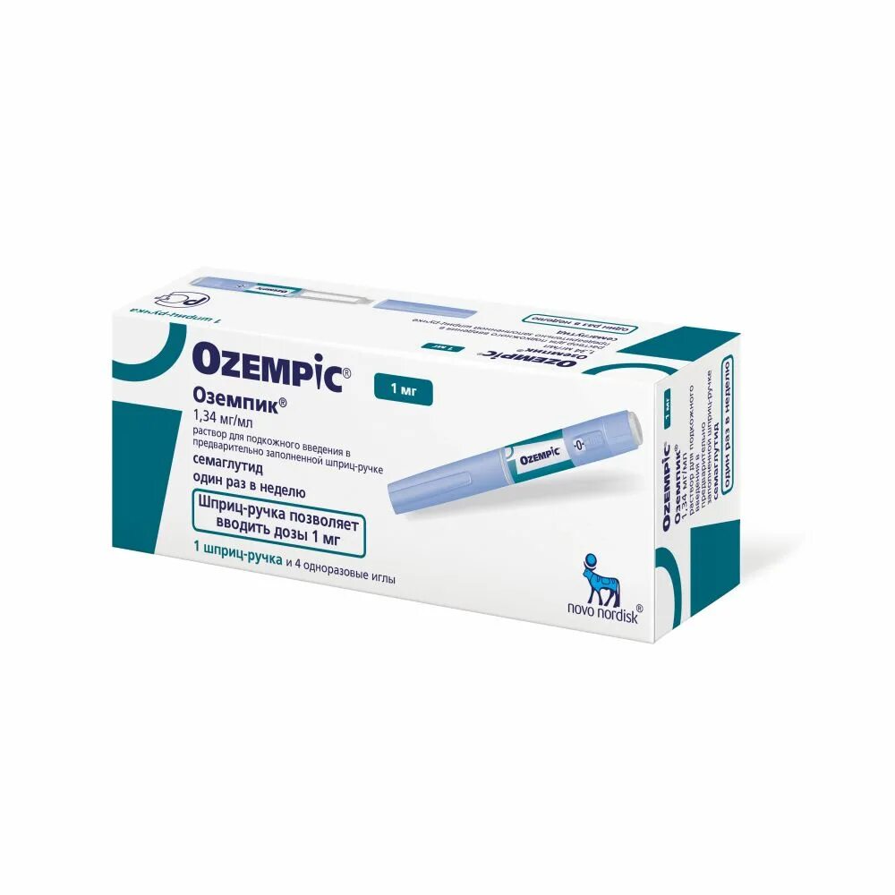 Инсулин оземпик. Оземпик р-р п/к 1,34мг/мл картр 3мл шприц-ручка +иглы семаглутид. 34 мг/мл. 5. Оземпик р-р для п/к введ.