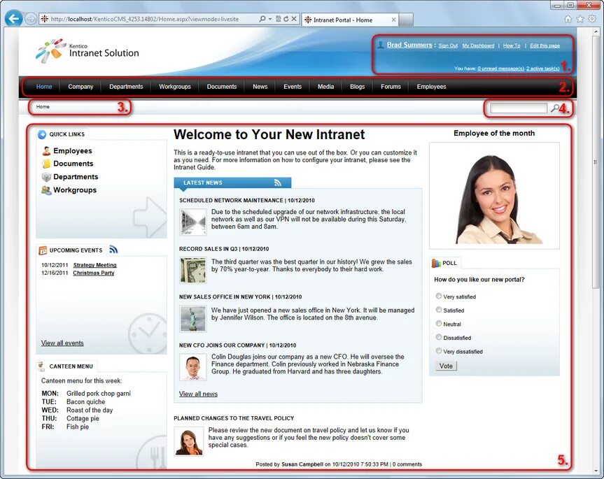 Intranet bsu