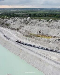 Фото мелового карьера