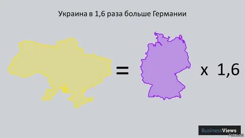 Сравнить территорию украины