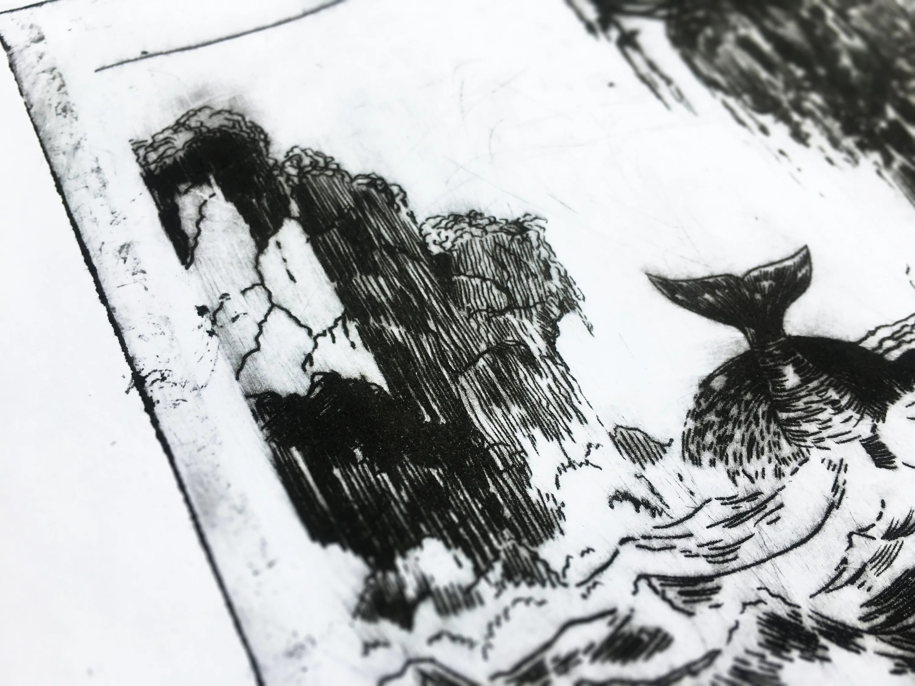 Сухая игла техника рисования. Сухая игла. Офорт сухая игла. Офорт сухая игла пейзаж. Техника линогравюра сухая игла.