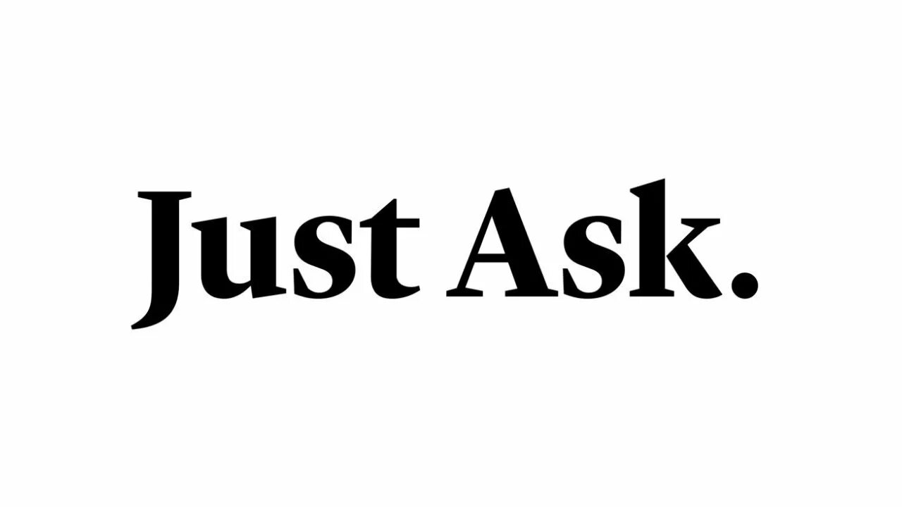 Just ask me. Just ask логотип. just ask alexa логотип. just asking. ask your logo.