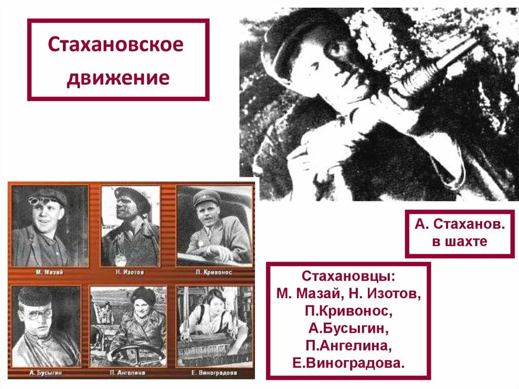 Стахановское движение термин. Стахановское движение стахановец движение. зарождение стахановского движения. знаменитые стахановцы. стахановское движение индустриализация.