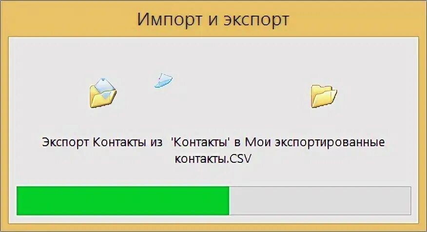 Как импортировать сообщения. Как импортировать сообщения
