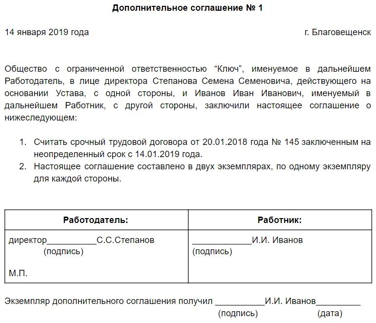 Трудовой договор время действия. Образец приказа по срочному трудовому договору с работником образец. Доп соглашение к срочному трудовому договору образец. Истечение срока трудового договора приказ образец. Трудовой договор по сроку действия с примерами.