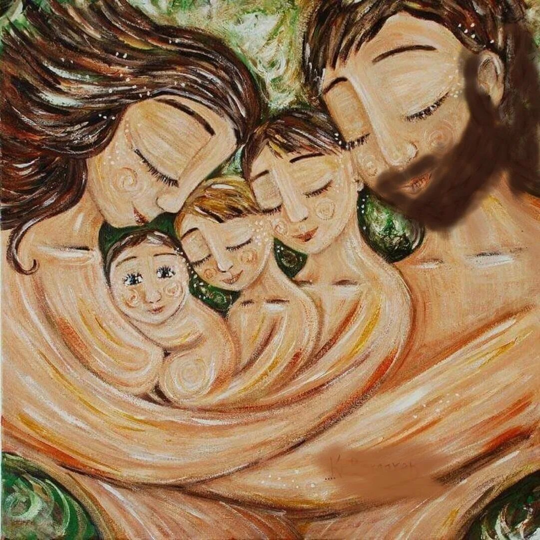 Счастливая мама 3. Кэти Берггрен картины семья. Художник Кэти Берггрен счастливая семья. Кэти Берггрен трое детей. Кэти Берггрен картины семья трое детей.