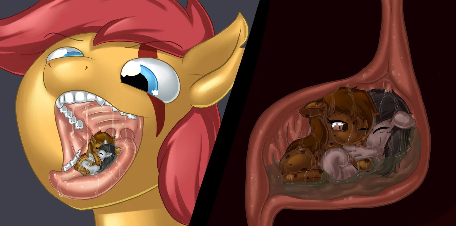 Seductive studios vore. Pony слизь vore. млп vore дракон.