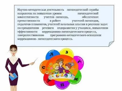 Методическая работа логопеда