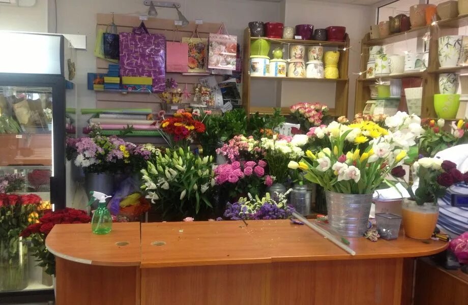 Что продается в цветочном магазине