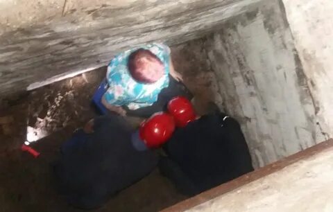 Женщина в подвале нашли