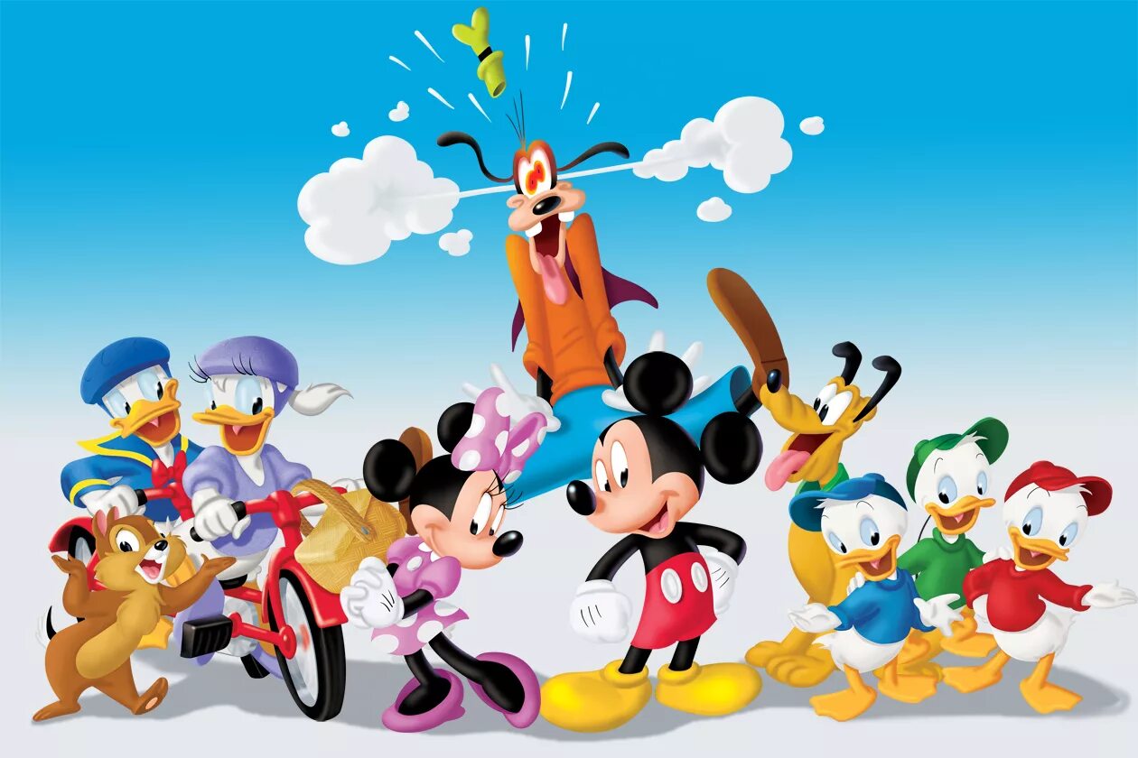 Всего и его друзья новый. Микки Маус и его друзья. Герои мультика Микки Маус. Персонажи мультфильма Микки Маус и его друзья. Герои Микки Дисней.