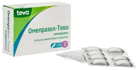 Омепразол тева капсулы от чего