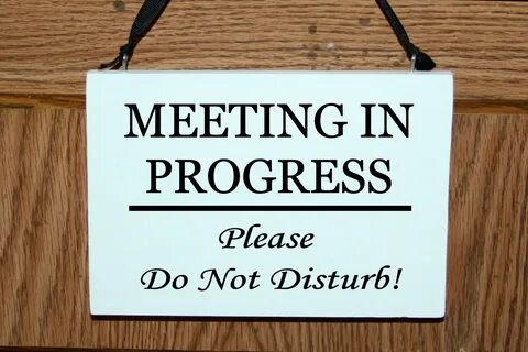 I do not meet