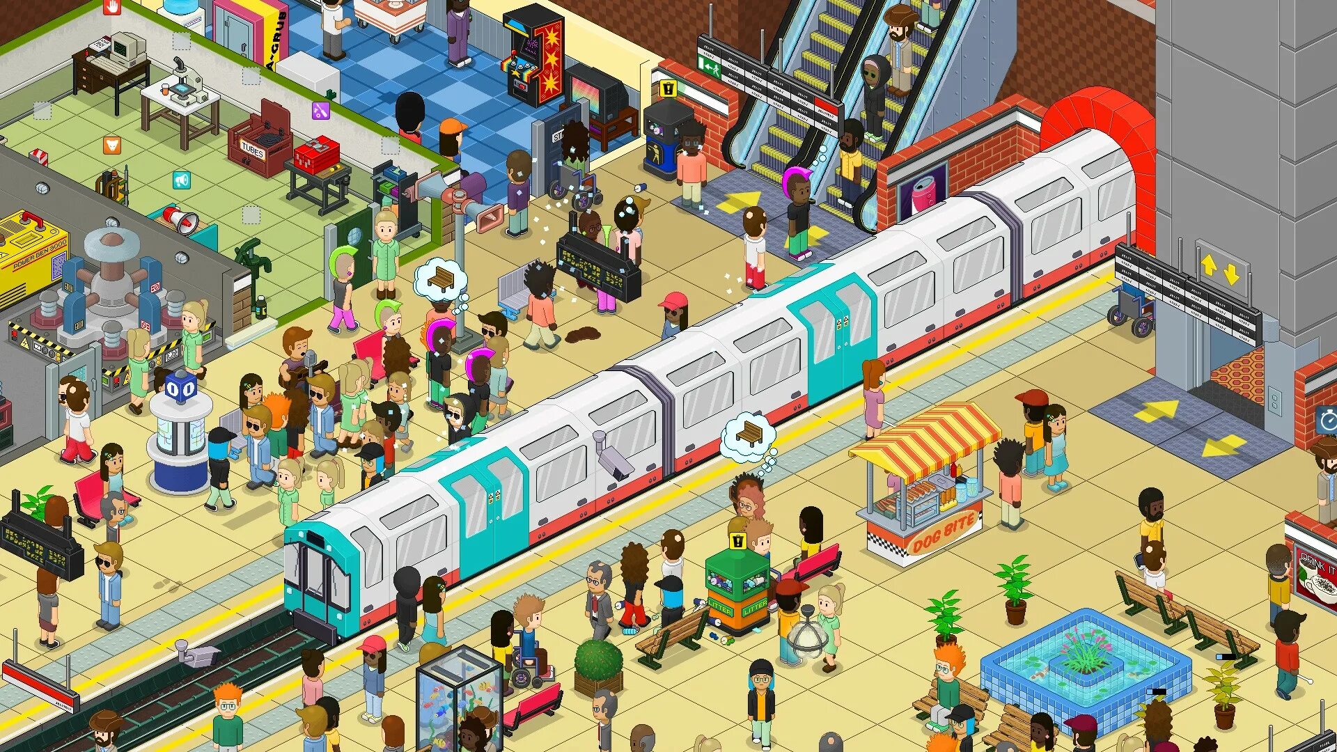 Комбинируй игра. Overcrowd: a commute 'em up. Commute игра. Игры симуляторы. Overcrowded игра.