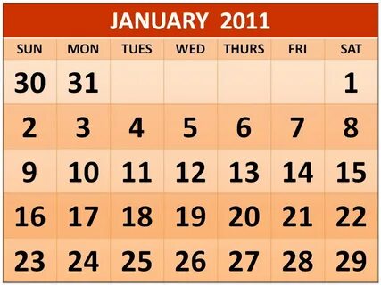 Январь 2011