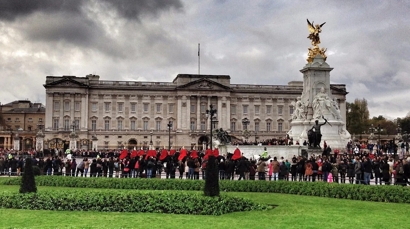 Buckingham palace was built for a king