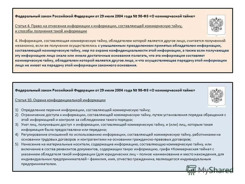 Фз 98 года. Федеральный закон 98-ФЗ О коммерческой тайне. Перечень информации, составляющую коммерческую тайну. Сведения составляющие предпринимательскую тайну. Перечень сведений конфиденциального характера.