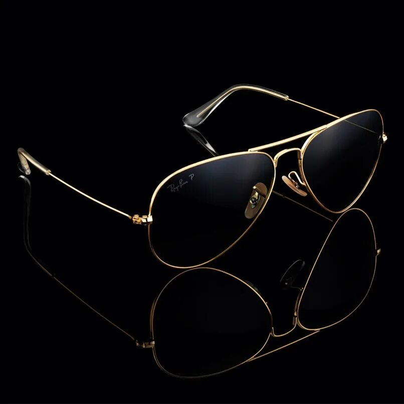 Ray ban 2023 мужские. Ray ban Золотая оправа. Ray ban Aviator оправа Золотая. Оправа ray ban Aviator Solid Gold. Купить очки бу