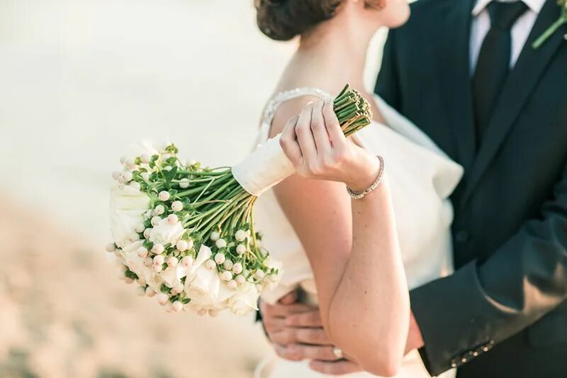 Man getting married
