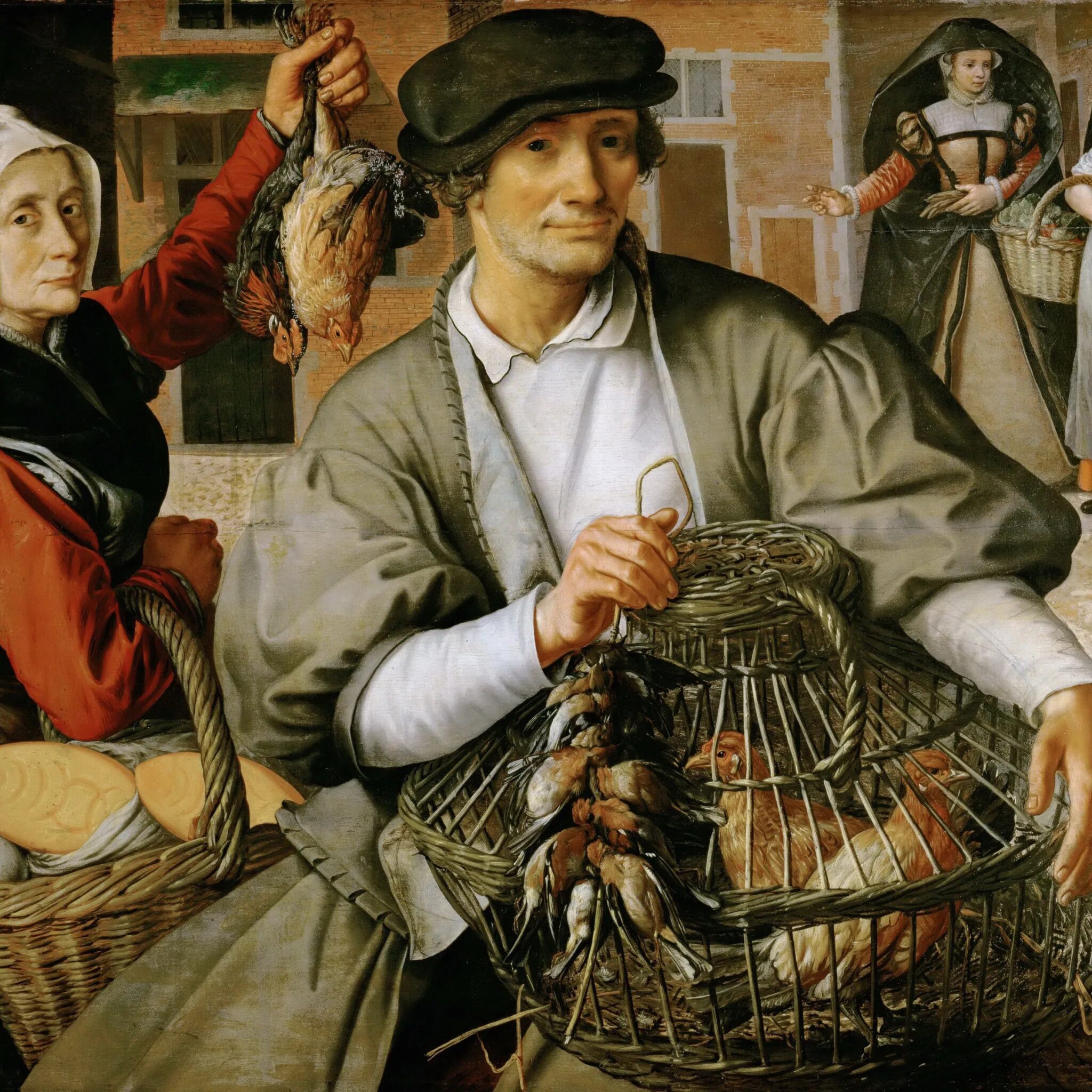 Рабочие нового времени. Артсен Питер (Aertsen Pieter) (1508–1575)- нидерландский живописец.. Питер Артсен голландский живописец. Питер Артсен. Торговец дичью. Питер Артсен сцена на рынке.