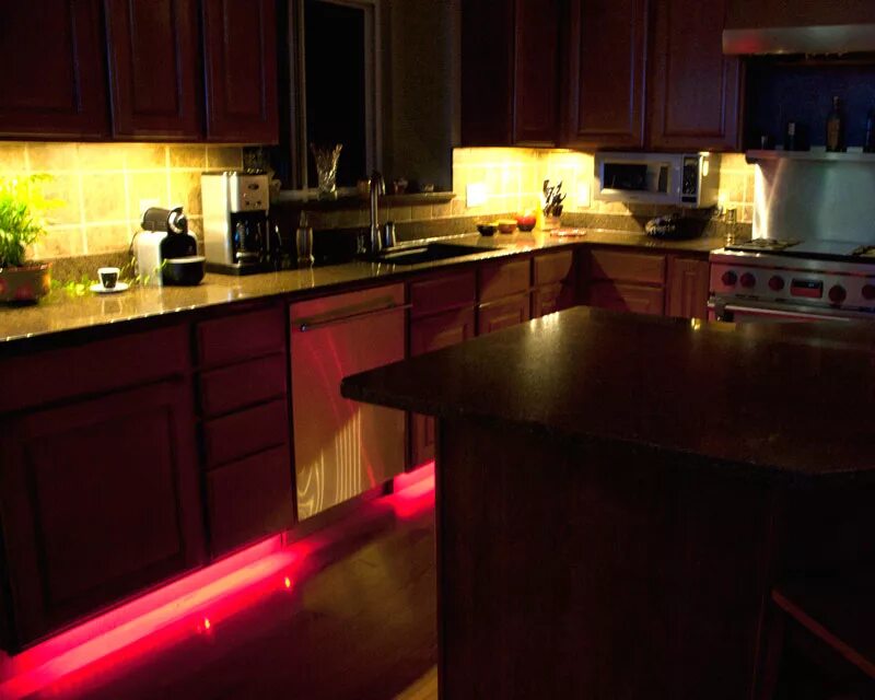 Under cabinet led lighting