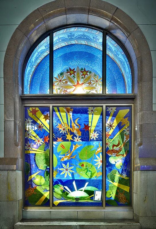 метрополь витраж. ар нуво виктор орта.