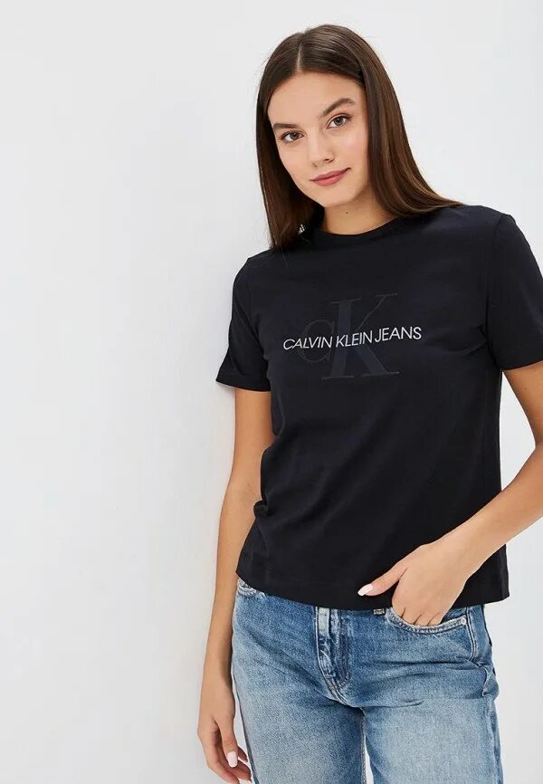 Calvin Klein Jeans футболка женская черная. Футболка Кельвин Кляйн женская. Футболка Кельвин Кляйн джинс. Футболка Calvin Klein Jeans женская. Женский calvin klein jeans