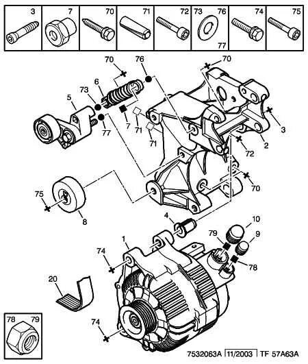 Замена гремня Генератора - Peugeot 307, 1,6 л, 2002 года своими руками DRIVE2