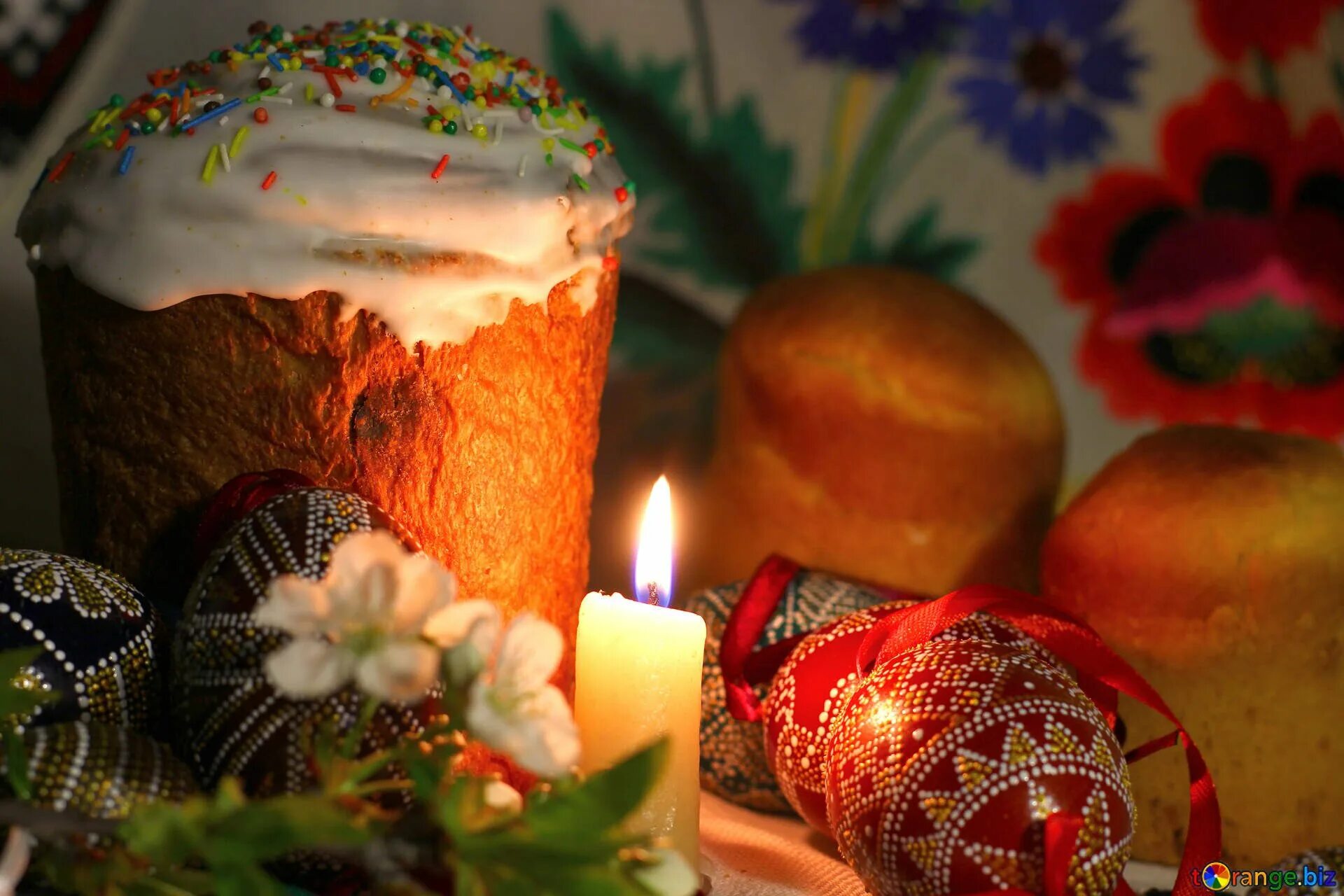Пасха вечерняя. Пасхальный стол. Пасха вечерняя. Пасха вечерняя. Пасхальные свечи.