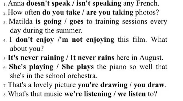 Isn t doesn t can t. Anna doesn&#039;t speak isn&#039;t speaking any french. doesn t isn t.