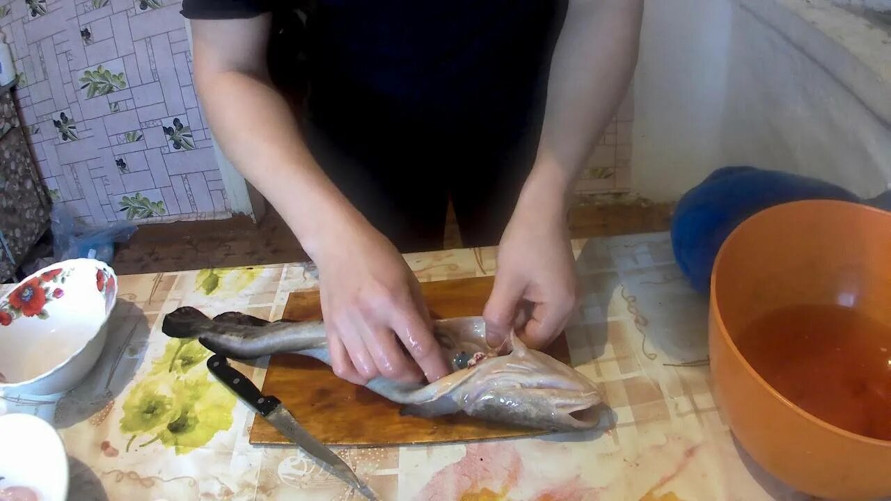 Как почистить налима