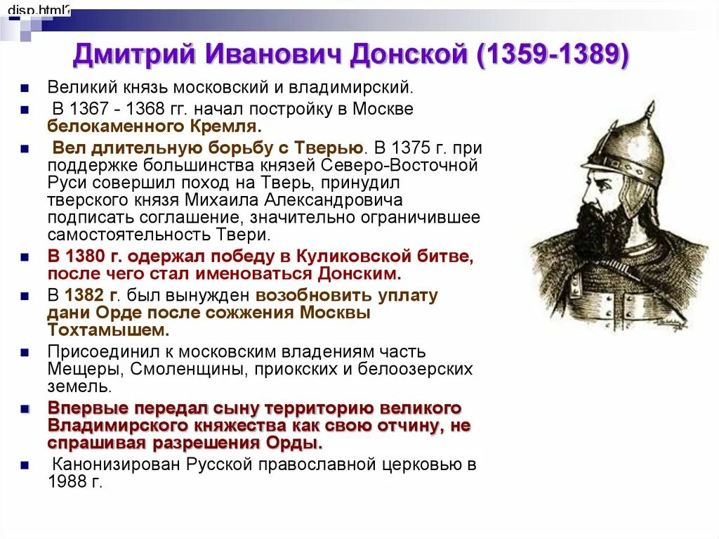 События 14 15 веков