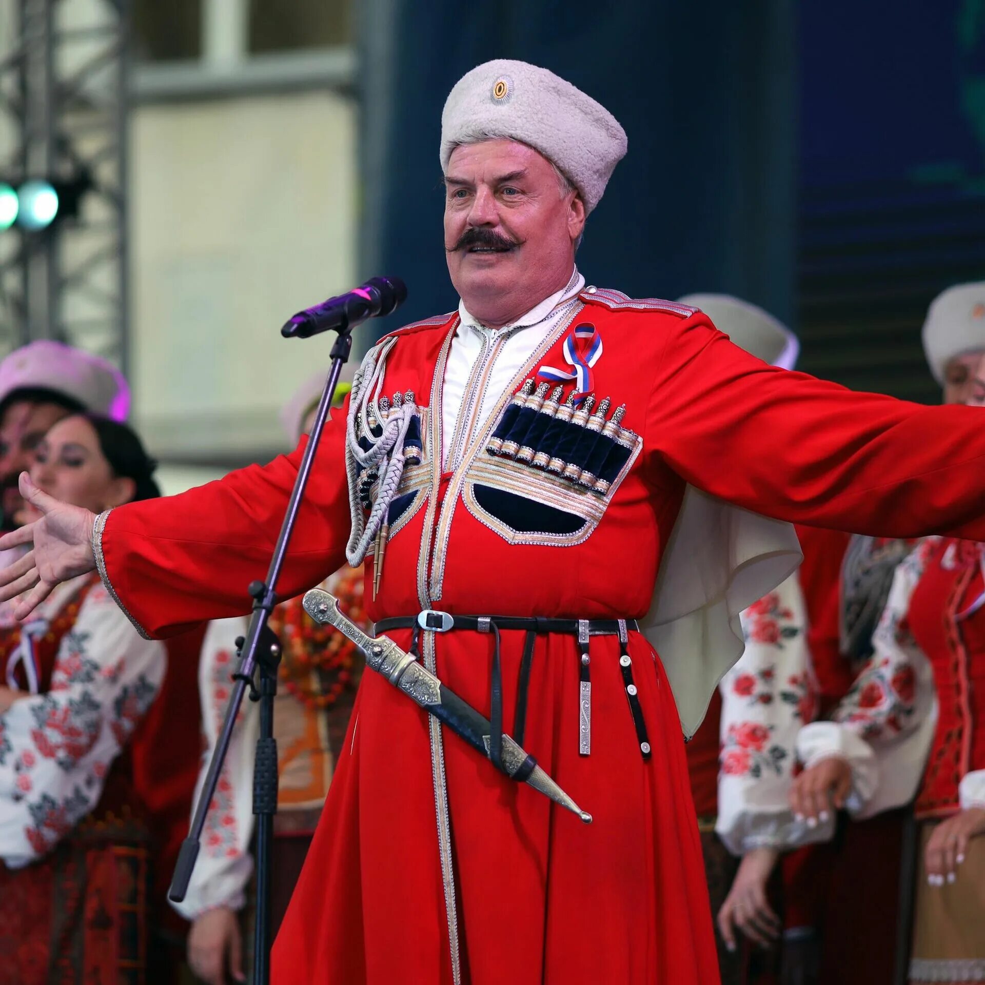 Без казачий хор. Кубанский казачий хор Краснодар.