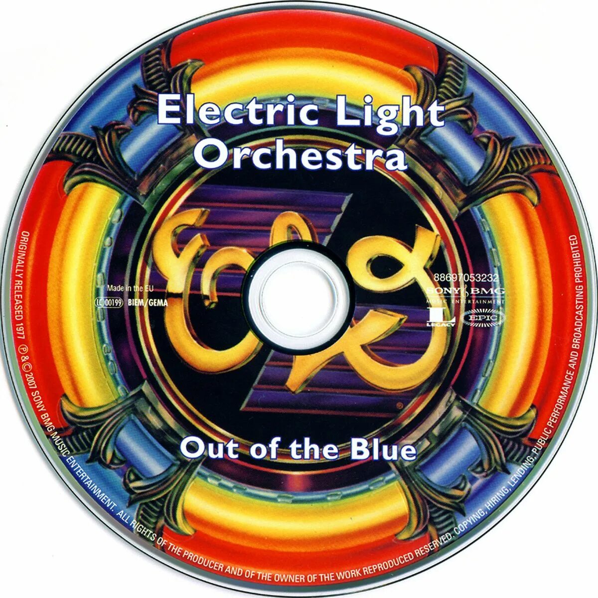 Blue light orchestra. Electric Light Orchestra out of the Blue 1977. Elo out of the Blue 1977. Electric Light Orchestra - out of the Blue обложка. Elo CD.