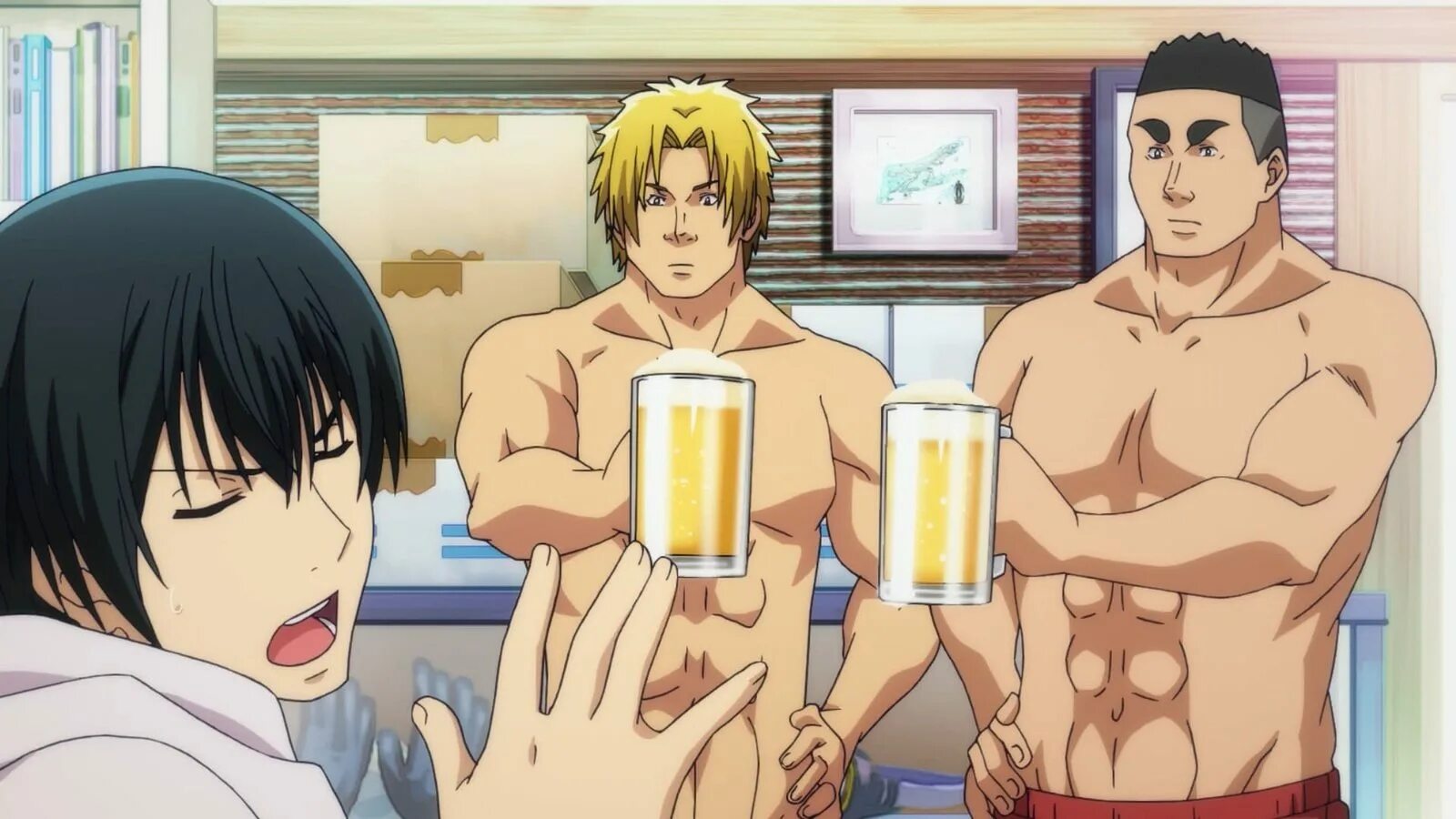 Необъятный океан Синдзи Токита. Необъятный океан / Grand Blue. Необъятный океан анидаб