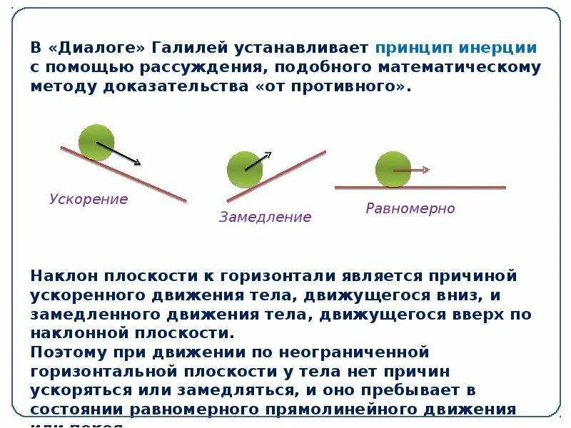 Принцип инерции. Опыт галилея инерция. галилео галилей опыт инерции. мысленный эксперимент галилея инерция. галилео галилей закон инерции.