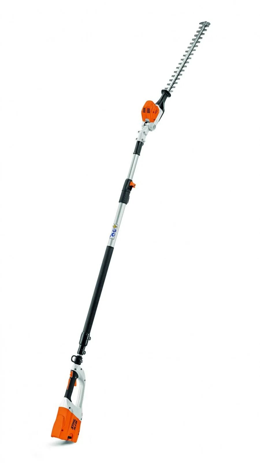 Секатор аккумуляторный с телескопической штангой. Мотосекатор stihl hla 85. кусторезы аккумуляторный штиль hla56. stihl аккумуляторный мотосекатор. кусторез аккумуляторный штиль со штангой.