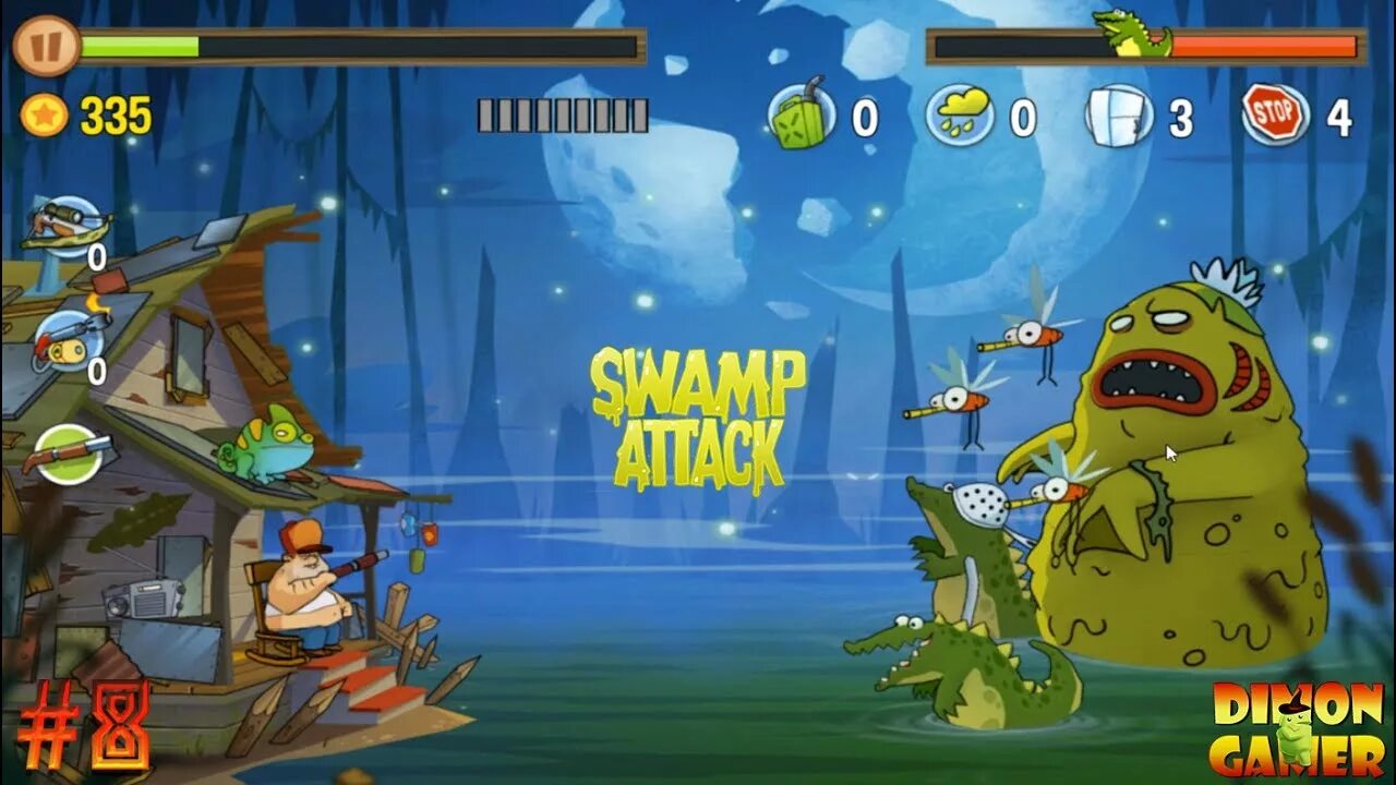 Игра болото 2. Свамп атак монстры. Болотный монстр Свамп атак. Игра Swamp Attack. Свамп атак 2 монстры.