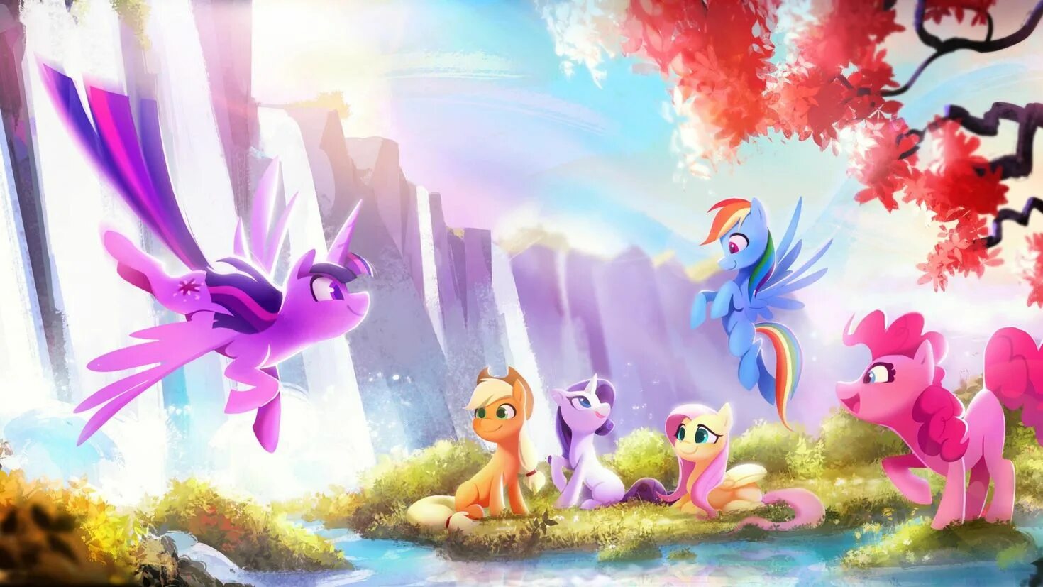 Твайлайт 5 поколение. My little Pony 5 поколение Эпплджек. My little ponyновое поколение. My little Pony новое поколение.