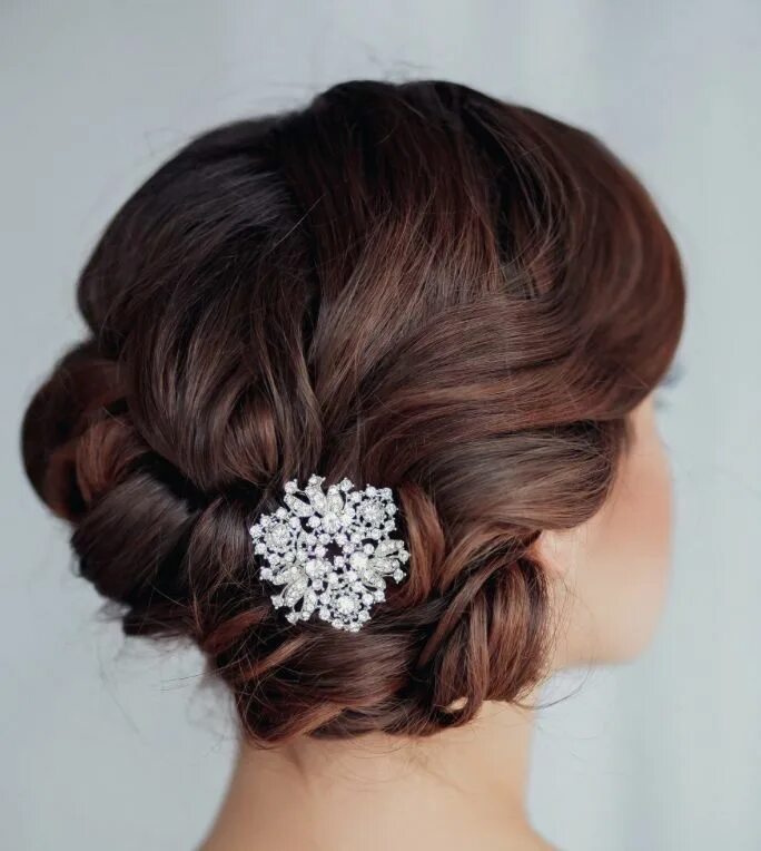 Elegant wedding hair, Unique wedding hairstyles, Wedding hair and makeup