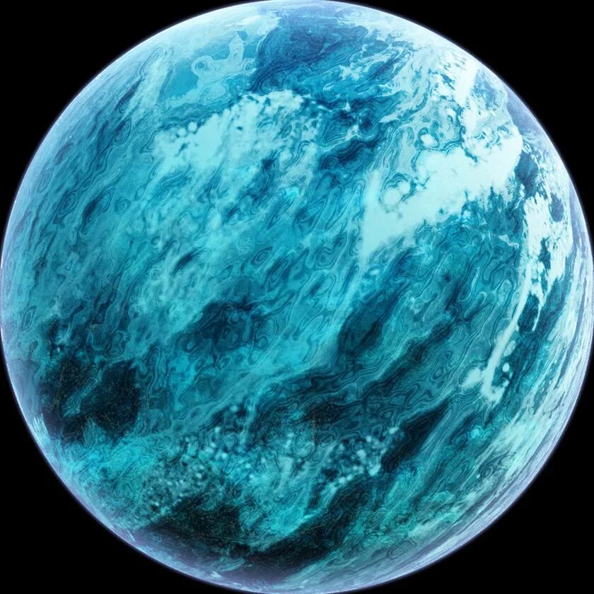 Планеты. Голубая Планета. Синяя Планета. Планета океан.