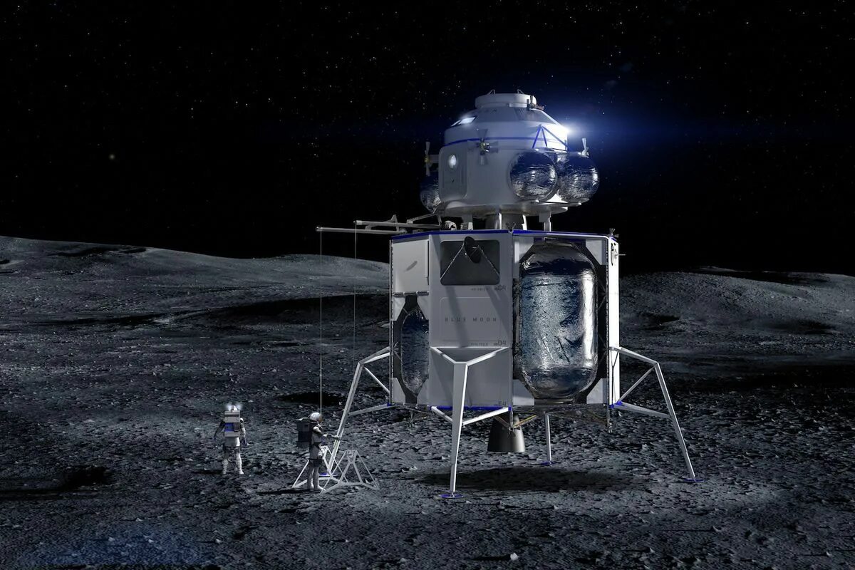 Lunar Lander космический аппарат. Лунный посадочный модуль Blue Moon. Лунный посадочный модуль Аполлон. Lunar lander