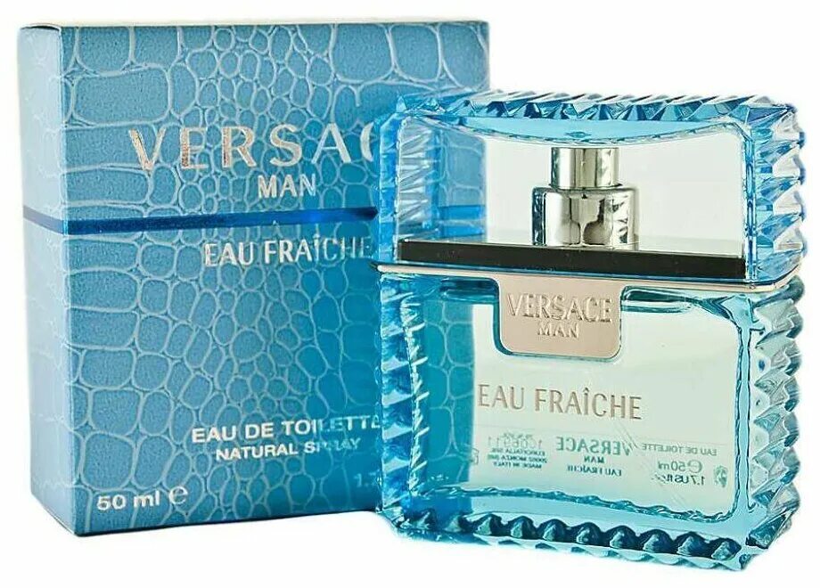 Мужские духи лэтуаль. Versace man Eau Fraiche. Versace man Eau Fraiche 50ml. Духи Versace Eau Fraiche мужские. Туалетная вода Versace Versace man Eau Fraiche.