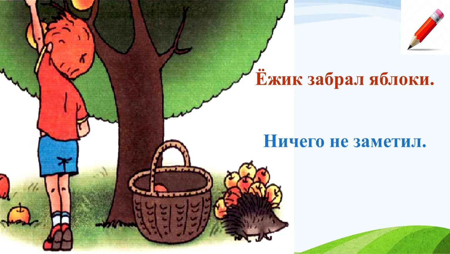 Сорванные с дерева предложение