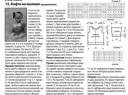 Вязание детское спицами описание и схемы
