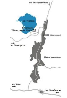 Тургояк где находится
