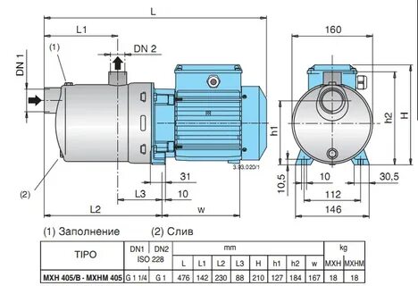 Заполнение 160