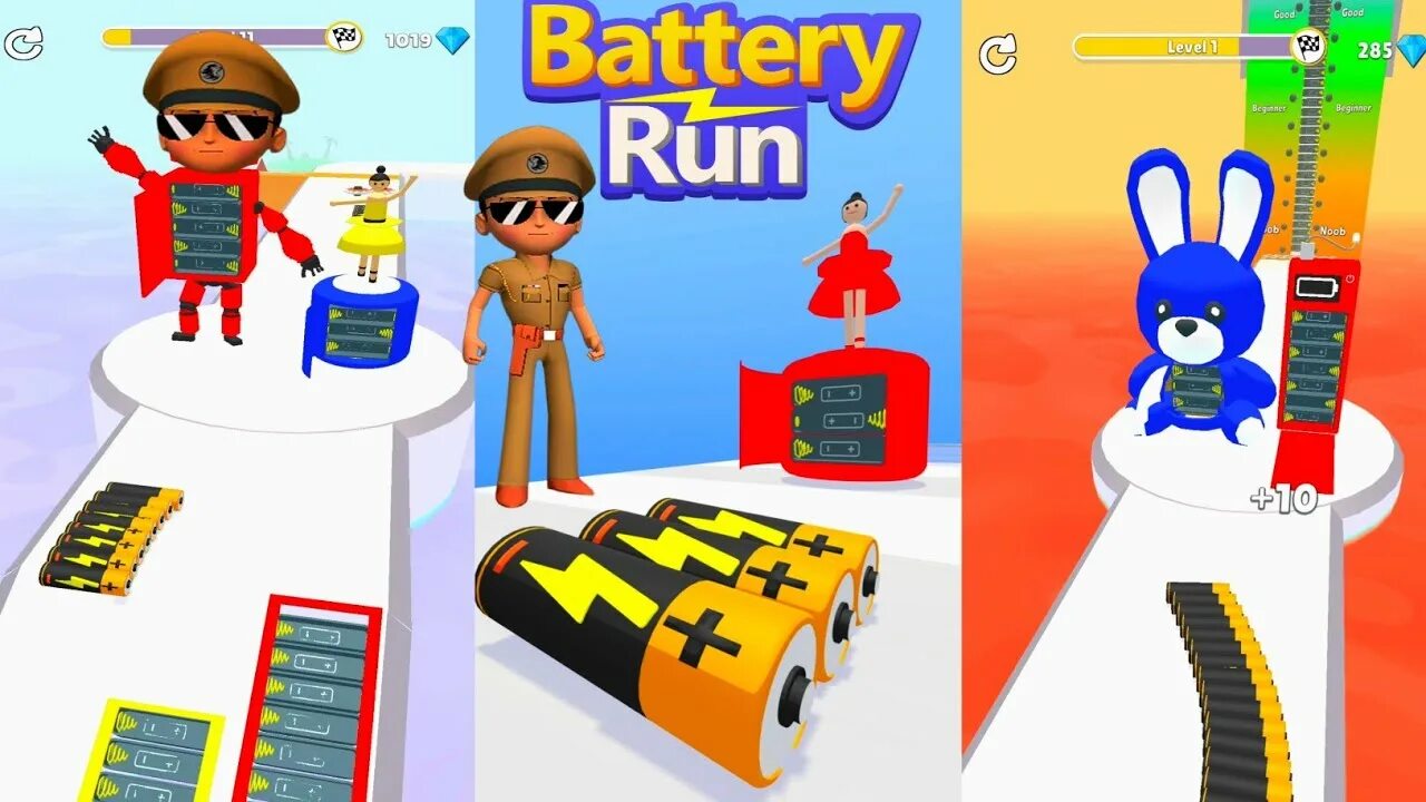 Battery Run 3d.