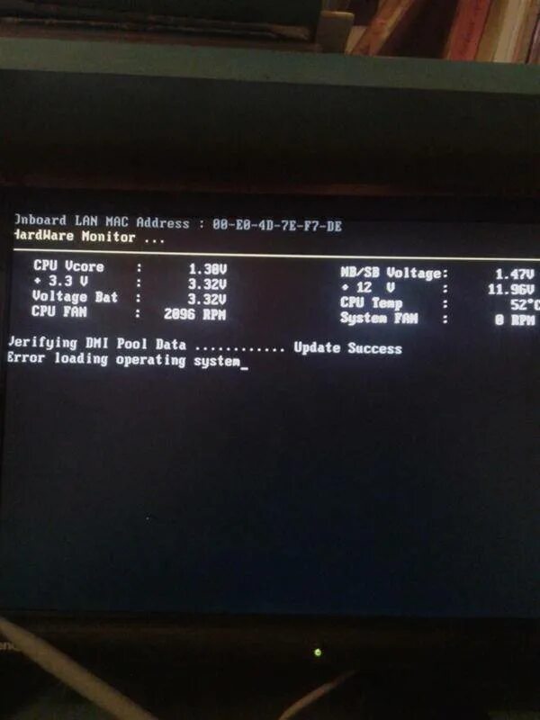 Verifying dmi data