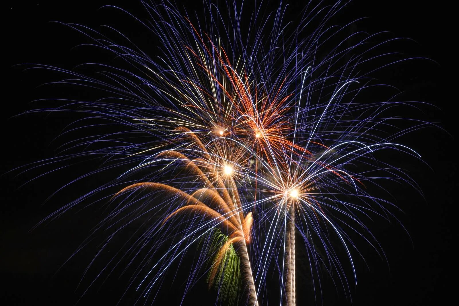 Firework parade